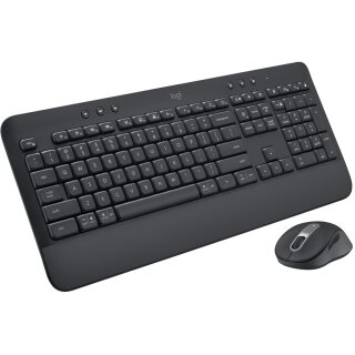 Logitech Desktop MK650 Signature BOLT [US] Black BT Mouse: Signature M650 for Busi. (400â€“4000 DPI)