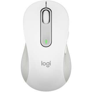 Logitech Signature M650 L large size left-handed optical 5 buttons wireless Bluetooth 2.4 GHz OFF-WHITE