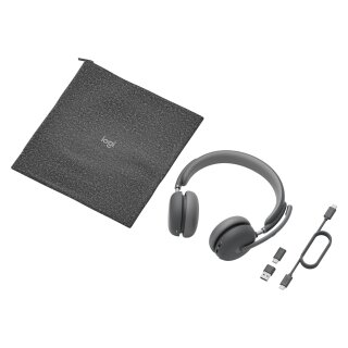 Logitech Headset - Zone Wireless 2 UC - Graphite UC - 2.4GHZ/BT - Emea-914 - A00174 A00172 NO STAND
