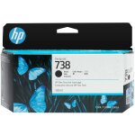 HP 738 130-ml Black DesignJet Ink Cartridge