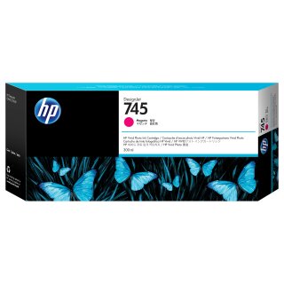 HP 745 Tintenpatrone Magenta 300 ml