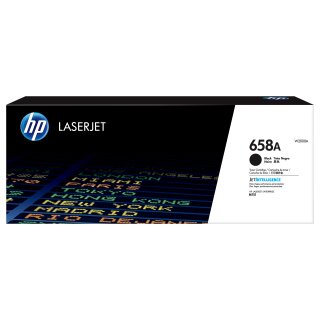 HP 658A Black LaserJet Toner Cartridge