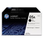 HP 05A LaserJet Toner schwarz Standardkapazitt 2 x 2.300...