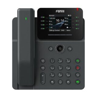 Fanvil V62 Pro, Medium-Level Dual Gigabit PoE IP Phone / SIP / POE / Gigabit / USB-Port