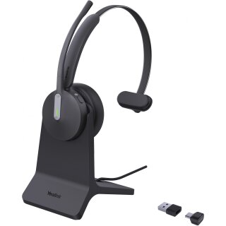 Yealink Bluetooth Headset BH70 Mono with Stand Teams USB-C/A
