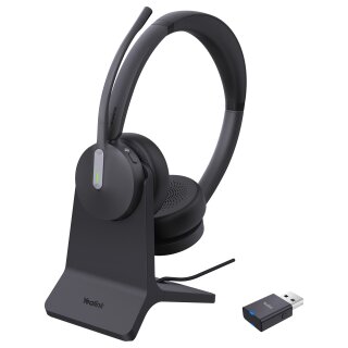 Yealink Dect Headset WH64 Hybrid Dual with Charging Stand Teams