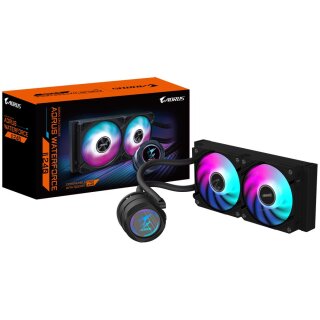 K Cooler GIGABYTE AORUS WATERFORCE II 240 AIO Liquid CPU Cooler