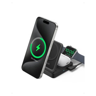 Anker MagGo wireless Charger 15W 3-in-1 black