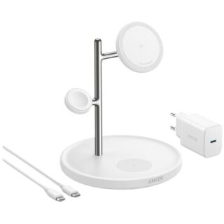 Anker MagGo Wireless Charging Station 3-in-1 faltbar white