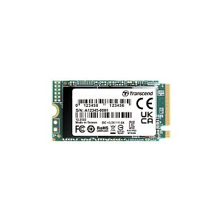 TRANSCEND 256GB M.2 2242PCIe Gen3x4 NVMe 3D TLC DRAM-less