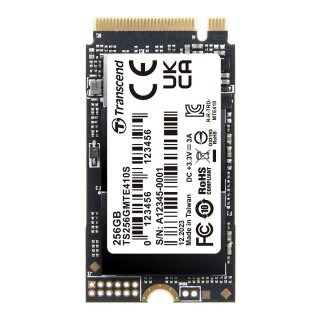 TRANSCEND 256GB M.2 2242 PCIe Gen4x4 NVMe 3D TLC DRAM-less