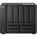 QNAP 9-bay NAS AMD Ryzen V1500B 32GB DDR4 SODIMM 5x6,35cm...