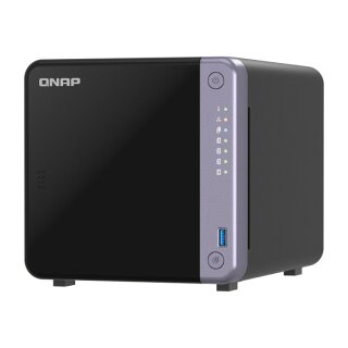 QNAP TS-432X-4G 4-bay NAS AL524 2.0GHz Quad Core 4GB DDR4 SODIMM Max. 16GB 10GbE SFP+