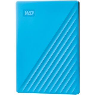 2,5" WD My Passport 4TB portable HDD USB3.0 USB2.0 compatible Blue Retail
