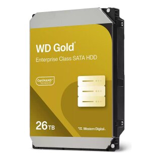 WD Gold 26TB SATA 6Gb/s 8,89cm 3,5Zoll