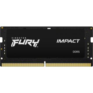 SO KINGSTON FURY Impact 16GB 6400MT/s DDR5 CL38 SODIMM XMP
