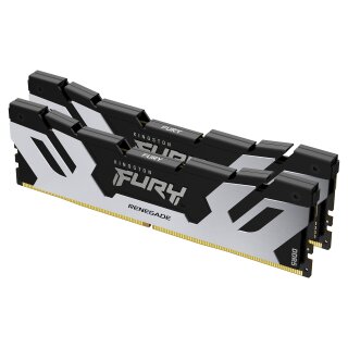 KINGSTON 96GB 6000MT/s DDR5 CL32 DIMM Kit of 2 FURY Renegade Silver XMP