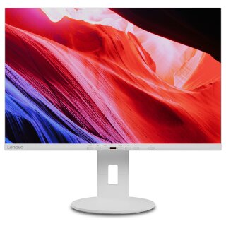 61cm/24" (1920x1200) Lenovo C24d-20 16:10 WUXGA IPS 5ms 60Hz HDMI DVI VGA Speaker White