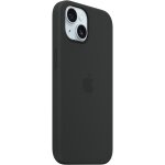 APPLE iPhone 15 Silicone Case with MagSafe - Black