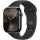 APPLE Watch Series 10 GPS + Cellular 46mm Slate Titanium Case with Black Sport Band - S/M