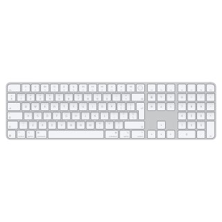APPLE Magic Keyboard with Touch ID and Numeric Keypad for Mac models with Apple silicon - International English - White Keys