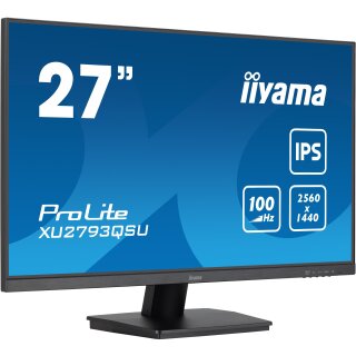IIYAMA 68.6cm (27") XU2793QSU-B7 16:9 HDMI+DP+2xUSB IPS