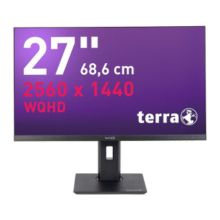 68,6cm/27" (2560x1440) Terra 2775W PV v3 16:9 WQHD 5ms 75Hz HDMI DP USB-C RJ45 Speaker Black