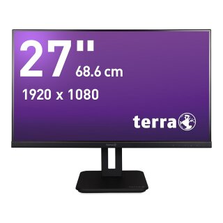 68,6cm/27" (1920x1080) Terra 2748W PV V3.1 16:9 FHD IPS 5ms 100Hz HDMI DP USB-C Speaker Black
