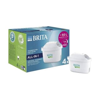 BRITA Tischwasserfilter Maxtra Pro Filterkartusche 4er-Pack