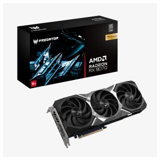 RX 9070 16GB Acer Predator BiFrost Radeon OC GDDR6 3 Fan