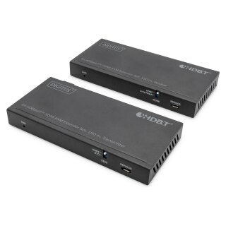 DIGITUS 4K HDBaseT HDMI KVM Extender Set USB 2.0 150m
