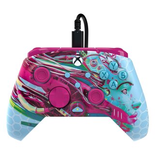 PDP Controller kabelgebunden Rematch Dreams Glow XBOX