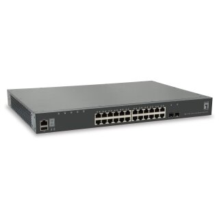 Switch 28x GE GTL-2881 1xGE 2x10GSFP+19"