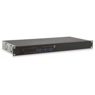 Switch 24x FE FGP-2601 2xGE 19" 150W 24xPoE