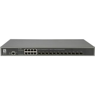 Switch 8x GE GTL-2091 12x10GSFP+19"
