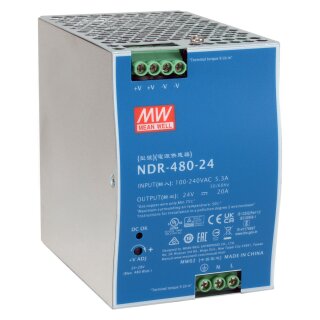 ind. Netzteil POW-2462 24VDC 480W DIN-Schiene si