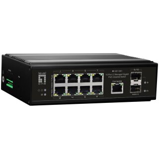 Switch 8x GE IGP-1061 2xGSFP 240W 8xPoE+