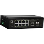 Switch 8x GE IGP-1061 2xGSFP 240W 8xPoE+