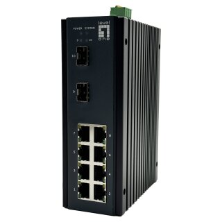 Switch 10x GE IGU-1071 8x 1GbE.2x 2.5GbE SFP sw
