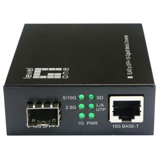 Konverter GVT-2051 10GBit>RJ45 to SFP+ sw