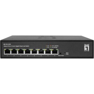 Switch 8x GE GES-2208 Hilbert 10"