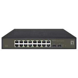 Switch 16x GE GES-2118 2xGSFP 19" Hilbert
