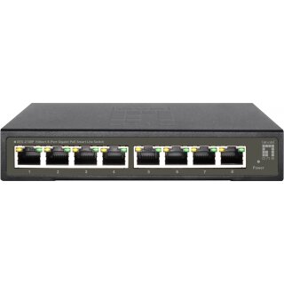 Switch 8x GE GES-2108P Hilbert 112W 8xPoE+