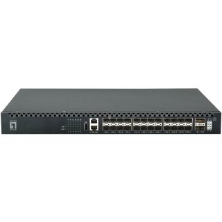 Switch 26x GE XQS-3126 2x40/100GbE 19" 185W 24xPoE