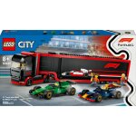 LEGO City - F1 Transporter mit RB20 & AMR24 Rennautos