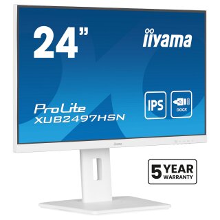 IIYAMA 60.5cm (23.8") XUB2497HSN-W2 16:9 HDMI+DP+USB-C Lift
