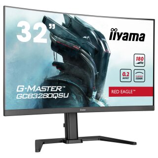 IIYAMA 80.0cm (31.5") GCB3280QSU-B2 16:9 2xHDMI+DP Curv.Lift