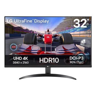 LG 32" 32UR500K-B UHD 4K 16:9 HDMI DP HDR10 Black