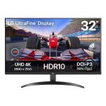 LG 32" 32UR500K-B UHD 4K 16:9 HDMI DP HDR10 Black