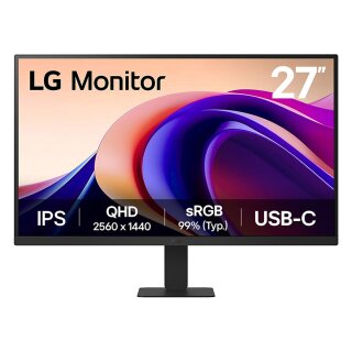 LG 27" 27U631A-B QHD IPS Monitor HDMI USB-C 16:9